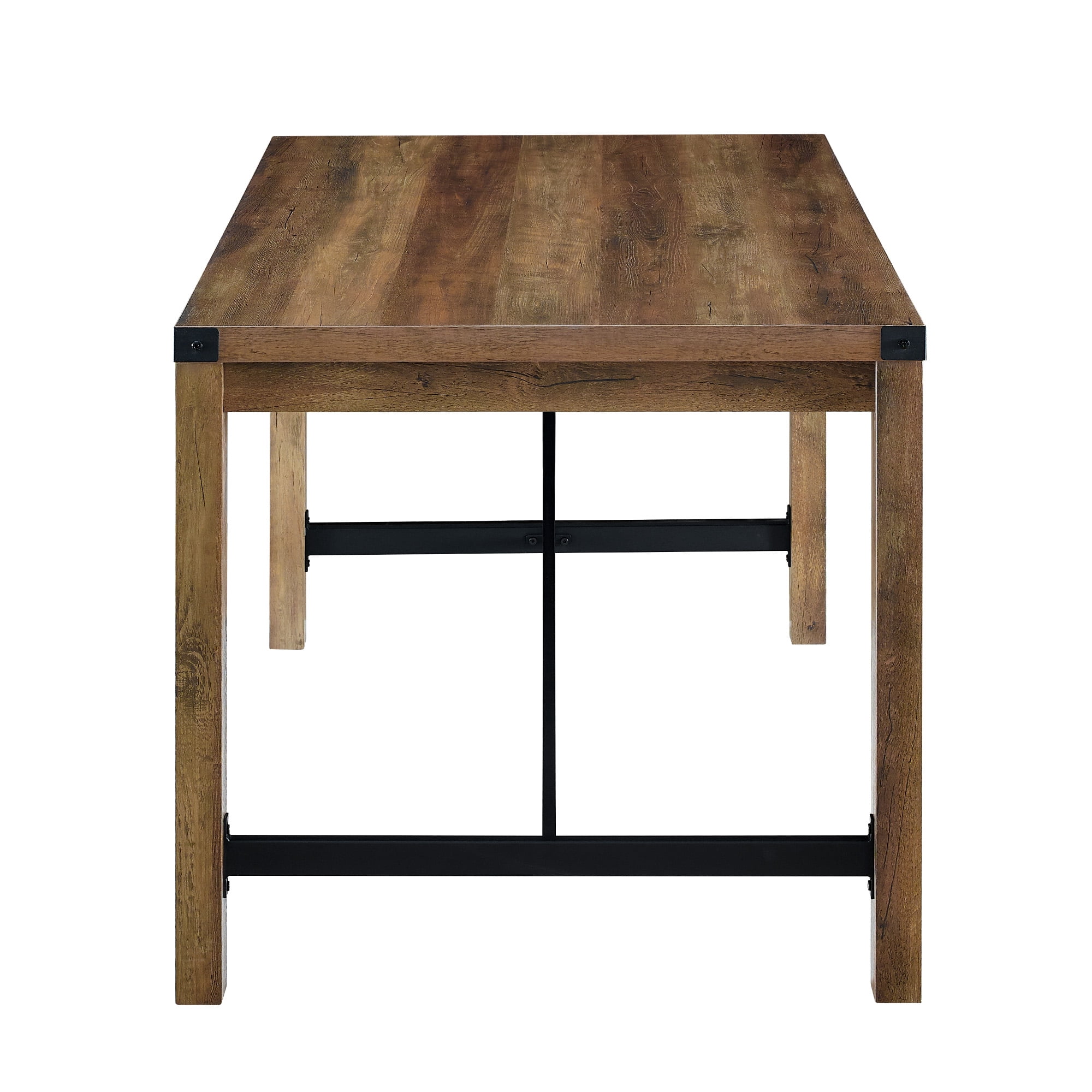 Manor Park Rustic Farmhouse Dining Table, Rustic Oak