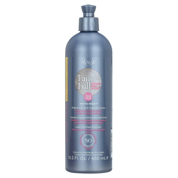 Roux Fanci-Full Temporary Color Rinse, 52 White Minx, 15.2 fl oz