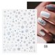 thumbnail image 1 of 1 unidad de pegatinas 3D con purpurina reflectante para uñas, diseño de estrella en polvo plateado, láminas de corazón de amor láser, decoración brillante para manicura, nuevo zhangmengya LED, 1 of 2