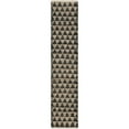 thumbnail image 2 of Braided Dosa Collection Area Rug 2'7"x10' - Black-Natural, 2 of 5
