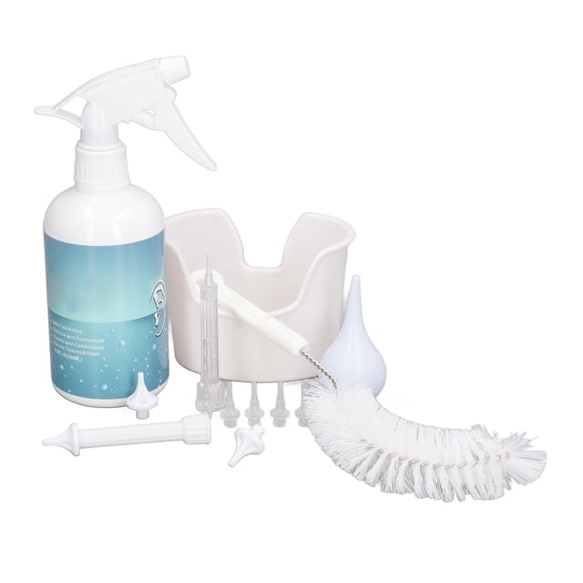 Kit de sistema de irrigación de oídos, jeringa de lavado con agua, pera de presión, kit de enjuague para limpieza de oídos para adultos y niños.