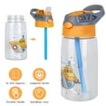 thumbnail image 4 of iMounTEK Water Bottles for Kids with Straw Push Button Sport Water Bottle, Ship Pattern, 4 of 8