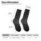 thumbnail image 2 of Balery Black And White Dotted Calcetas Largas con Estampado para Hombre y Mujer – Suaves y Transpirables, Talla Única (US 5-11), 2 of 6