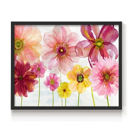 Pop Of Spring by Carol Robinson - Restickable Framed Giclée Print