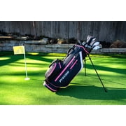 Precise M8 Ladies 15 Piece Right Hand Complete Golf Clubs Package Set – Ladies Flex Graphite Shafts – Regular Petite Size Available