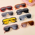 thumbnail image 2 of Gafas de sol de una pieza para niños, gafas de sol de moda, gafas de sol para niños a prueba de rayos UV, gafas de sol de regalo de cumpleaños para tiroteos callejeros, 2 of 6
