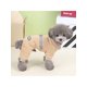 thumbnail image 1 of Diamond Shaped Four-legged Clothing Hanger In Khaki, 1 of 1