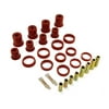 Rugged Ridge by RealTruck Control Arm Bushing Kit for Jeep Cherokee | Front, Red | 18362.01 | Compatible with 1984-2001 Jeep Cherokee XJ