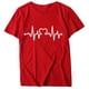 thumbnail image 4 of Tops de Mamá Y Yo, Trajes A Juego, Ropa de Madre E Hija, Camisetas de Manga Corta Con Estampado de Amor, Tops, Blusa Odeerbi  ODB189831, 4 of 5
