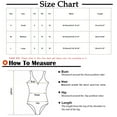 thumbnail image 2 of Lilgiuy Women's Charming Backless-tie Cutout T-shirt Base Jumpsuit Gift for Your Wife Girlfriend, 2 of 4