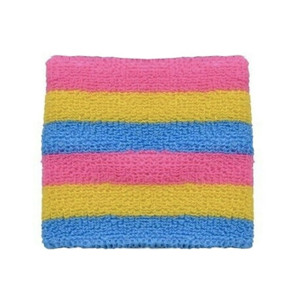 Pride Shack - Pan Pride Flag Wristband Sport Wristlet Pansexual Pride Bracelet