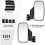 Kemimoto FTVMI017 Side Mirrors Black 1.6 - 2 for UTV