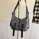 thumbnail image 4 of Bolso De Hombro Mujer Correa Ajustable Multi Bolsillos Shopping Gris, 4 of 8