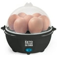 thumbnail image 3 of Nostalgia My Keto Kitchen 7-Egg Cooker, Blackberry, 3 of 5
