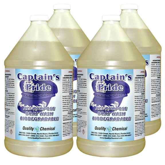 Captain's Pride Boat Wash - 4 gallon case