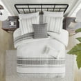 thumbnail image 3 of Morgan 5 Piece Cotton Jaquard Duvet Set, 3 of 5