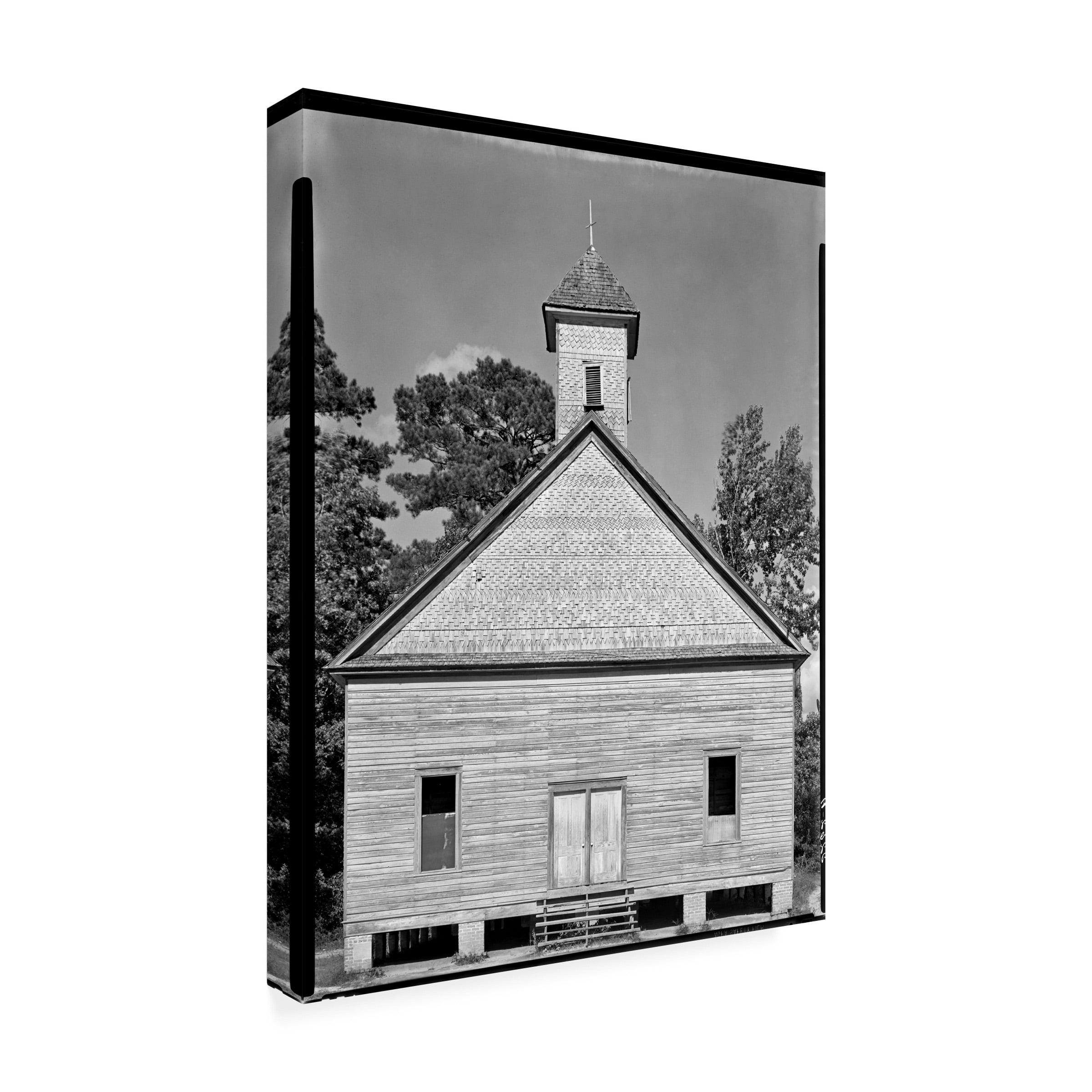 Print Collection 'Church Southeastern US' Canvas Art