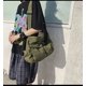 thumbnail image 3 of Bandolera de lona Sumleno Bohemian Hobo Hippie Army Green, 3 of 6