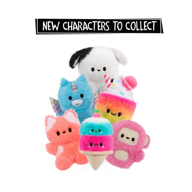 Fluffie Stuffiez Double Scoop Ice Cream Small Collectible Plush