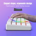 thumbnail image 4 of V200 Clavier de Jeu Portable RGB Rétroéclairé Coloré 68 Touches Clavier Silencieux Mécanique Filaire, 4 of 9