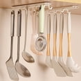 thumbnail image 3 of Pull-out cabinet upside-down storage hanger without trace ten sticky hooks, 3 of 11
