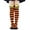 Orange, variant on Girls Cute Over The Knee Socks Soft Cotton Striped Bee Fun Gifts Halloween Christmas Holiday Outfits (7-12Years, Yellow)