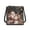 Black Santa Snowman Reindeer Print, variant on Bow Goose Snowflake Print Crossbody Purse for Women, PU Leather Shoulder Handbag with Adjustable Strap, Cute Satchel for Holiday, Lovely Gift for Mom Wife Girlfriend