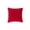 A004- Red, variant on Throw Pillow Cover, Red Rabbit Faux Fur Vertical Striped, 17.7 Inch Square For Sofa Couch, 1 Pack