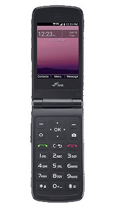 UScellular ANS F30, 8GB, Black, - Prepaid Phone