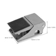 thumbnail image 2 of Pneumatic Switch Foot Valve The Switch Floor Pedal Valve Safety Foot Pedal Heavy-duty Foot Valve Pneumatic Foot Pedal, 2 of 6