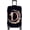 Letter D, variant on Luggage Suitcase Cover Protector Luggage Elastic Washable Baggage Covers Initial Cute Aesthetic for Unisex Women Girls Travel Trip S(19-21 inch)-Letter A