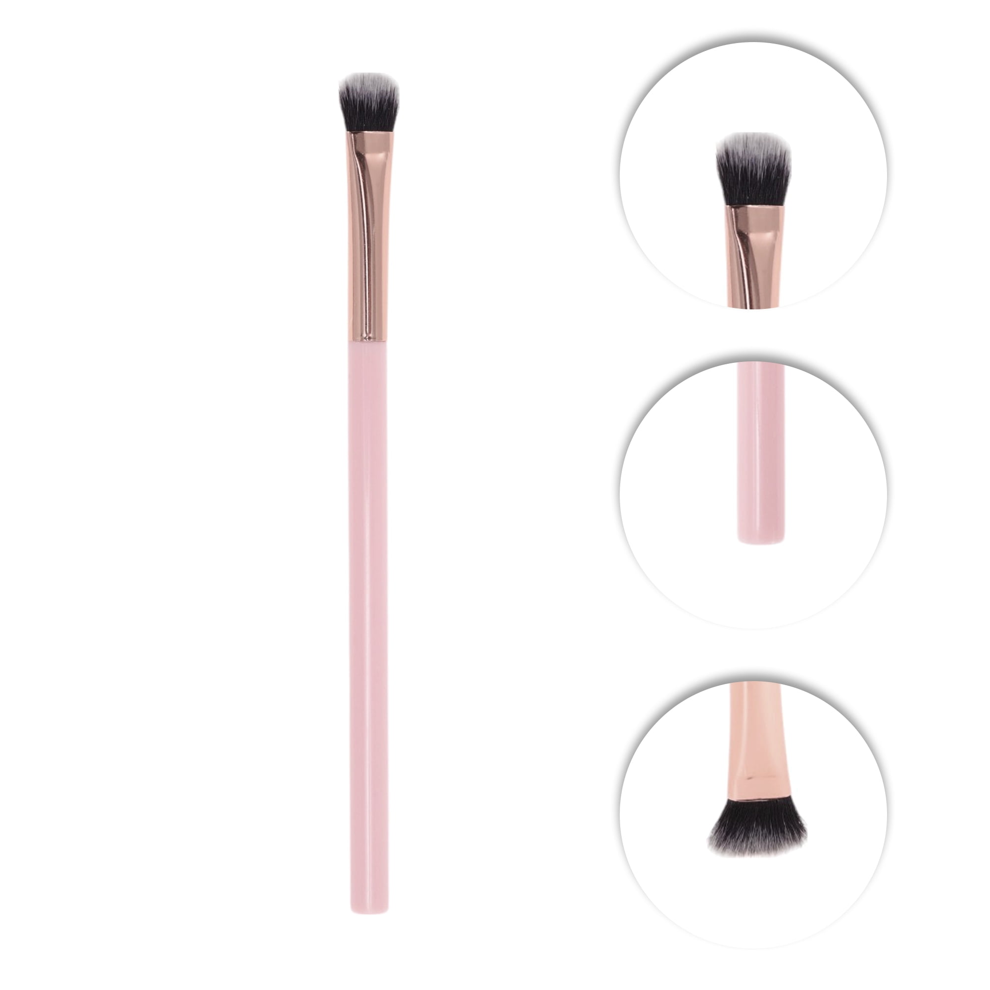 Unique Bargains 1 Pc Portable Eyeshadow Brush Large Pink