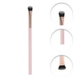 thumbnail image 3 of Unique Bargains 1 Pc Portable Eyeshadow Brush Large Pink Nylon Hair Aluminum Tube Plastic Handle, 3 of 5