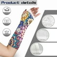 thumbnail image 7 of COEQINE Boho Mandala Flower Arm Cast Cover Arm Wrist Elbow Protection Cover Size S Hand Cast Covers for Shower Adult Removable Stretch Arm Sleeves Gifts for Women Teen Girls, 7 of 7