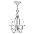 thumbnail image 2 of Livex Lighting 40793-60 Alessia 3 Lustre Blanc Antique, 2 of 4