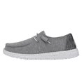 thumbnail image 1 of HEYDUDE Wendy Sport Knit Gris Mocasines Slip-On para Mujer Talla 6, 1 of 1