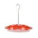 thumbnail image 3 of Comedero para pájaros colgante, a prueba de fugas, redondo, relleno de néctar de agua, comedero para colibríes para jardín, Patio, ventana, rojo, 3 of 14