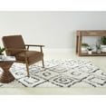 thumbnail image 3 of Laura Hill Cambridge Brooks Area Rug, Ivory/Charcoal, 7'10"x10'2", 3 of 7