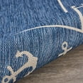 thumbnail image 4 of 8â€™ x 10â€™ Navy Anchor Indoor Outdoor Area Rug, 4 of 7