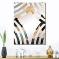 thumbnail image 1 of Designart "Bold Landscape with Pink and Gold Mountains III" Fruits Oversized Wall Mirror - Traditional Food Office Mirror Wall Decor - Multiple Color Options, 1 of 6