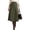 Army Green, variant on BTFBM Women Faux Suede Midi Long Skirt Fall Fashion | High Waisted Skirts For Women Trendy, Lightweight, Back Elastic, Arc Line Design, A-Line, Winter Dress, Boho Western Outfits