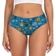 thumbnail image 1 of Fotbe Owls And Trees Calzones Estampados para Mujer – Ropa Interior de Algodón, Cómoda, Suave y Elástica-XX-Large, 1 of 6