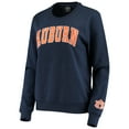 thumbnail image 2 of Women's Colosseum Navy Auburn Tigers Campanile Pullover Sweatshirt, 2 of 4