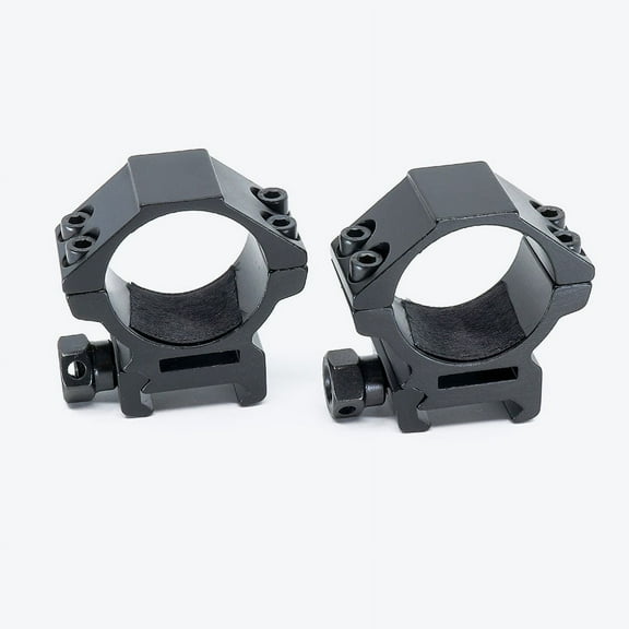 Riton Optics 30mm Riflescope Rings, Black, Low