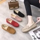 thumbnail image 2 of Zapatos de invierno con suela plana y tendón de res, suela suave de algodón, zapatos para embarazadas, zapatos para madres perezosas, 2 of 6