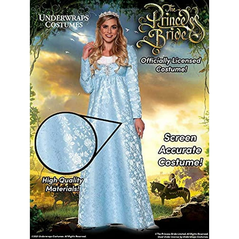 The Princess Bride Buttercup Wedding Dress Adult Costume, Medium