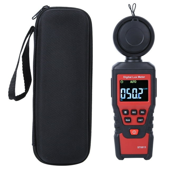 Illuminometer,ST6813 Portable Digital LCD Light Meter Luxmeter Remarkable Clarity