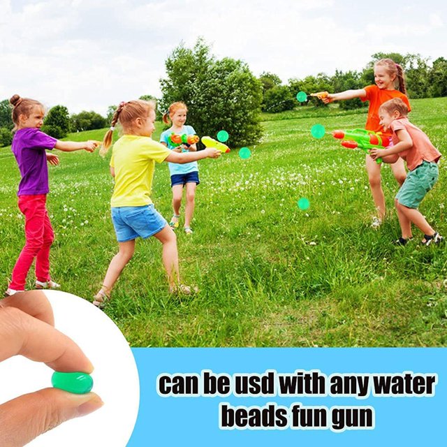 Perlas De Agua Perlas de agua Rainbow Mix 114g Perlas de gel de gelatina no tóxicas para juguetes sensoriales para niños Wdftyju Libre de BPA