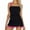B-Black, variant on Jinhomg Two Piece Tankini Bathing Suits for Women Modest Solid Tummy Control Tankini Top with Skirt Bottom Ladies Vacation Beach Swimsuits Holiday Sales Green S