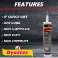 thumbnail image 4 of Dynatex DynaGrey RTV Silicone Gasket Maker 10.1oz Caulk Tube - 500°F High Temperature, Sensor Safe, Low Odor, and Non-Corrosive Silicone Sealing Compound Made in the USA [10-Pack], 4 of 9